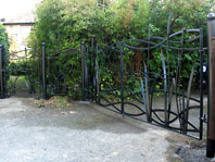 Bulrush Gates and Side Panel