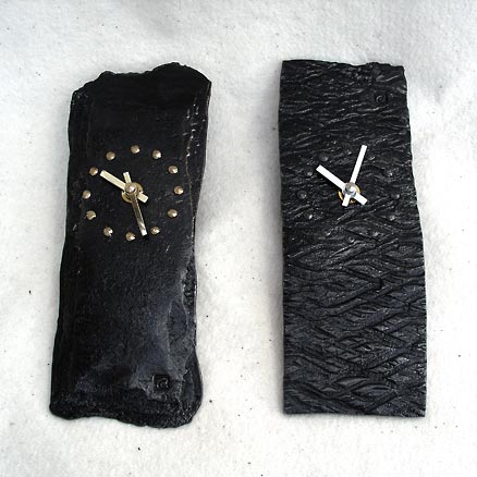 Textured Wall Clocks
