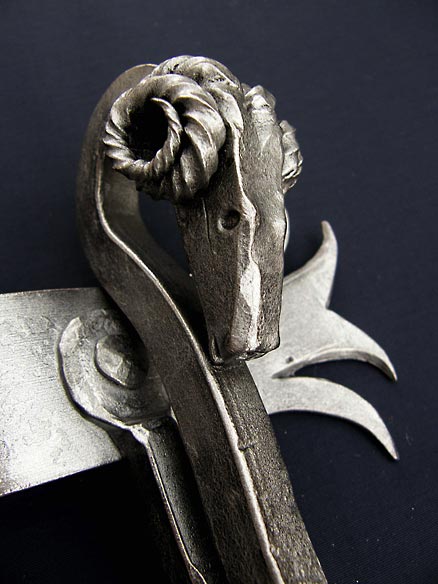 Ram's Head Detail