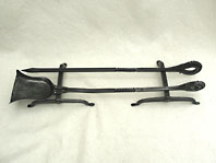 Heron's Head Fire Irons & Dogs