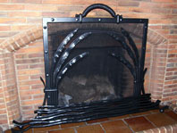 Foliage Fire Screen