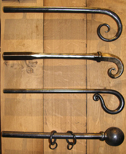 Curtain Pole Finial Samples