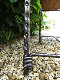 Dogon Granary Door Coffee Table Detail